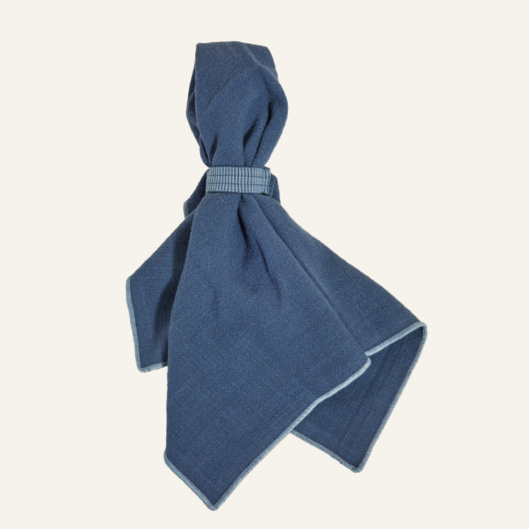 Blue Loop Napkins